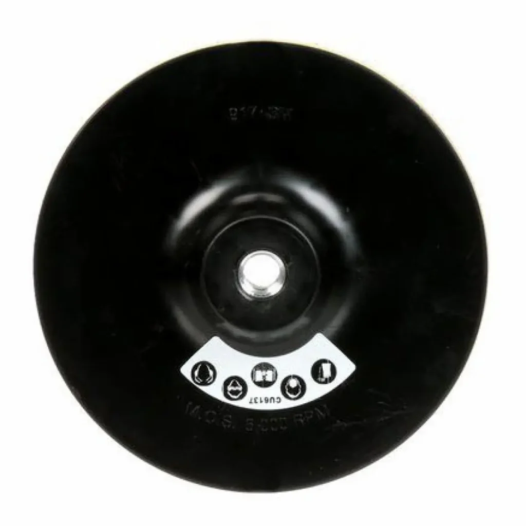 3M™ Disco Base Hook & Loop 917, Hilo 5/8-11 7”, 10 Bases/Caja