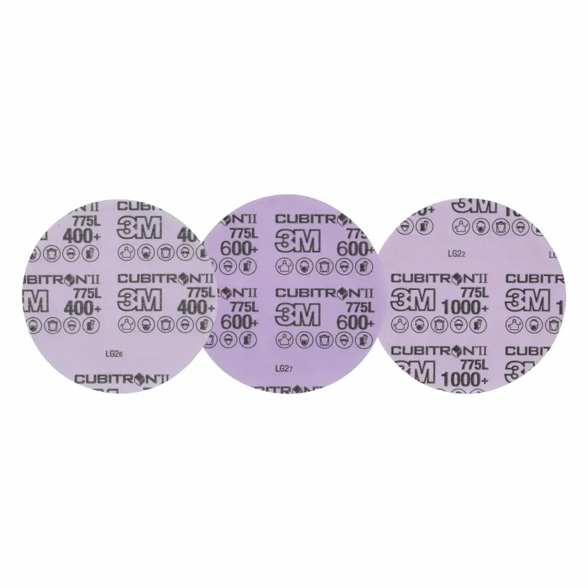 Disco con Respaldo de Plástico 3M Cubitron II Hookit 775L