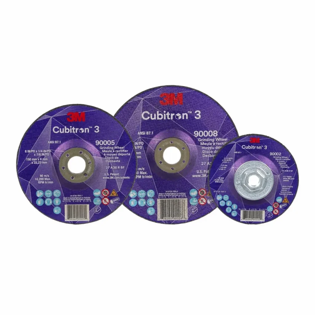 Disco de Desbaste de Centro Deprimido 3M™ Cubitron™ 3
