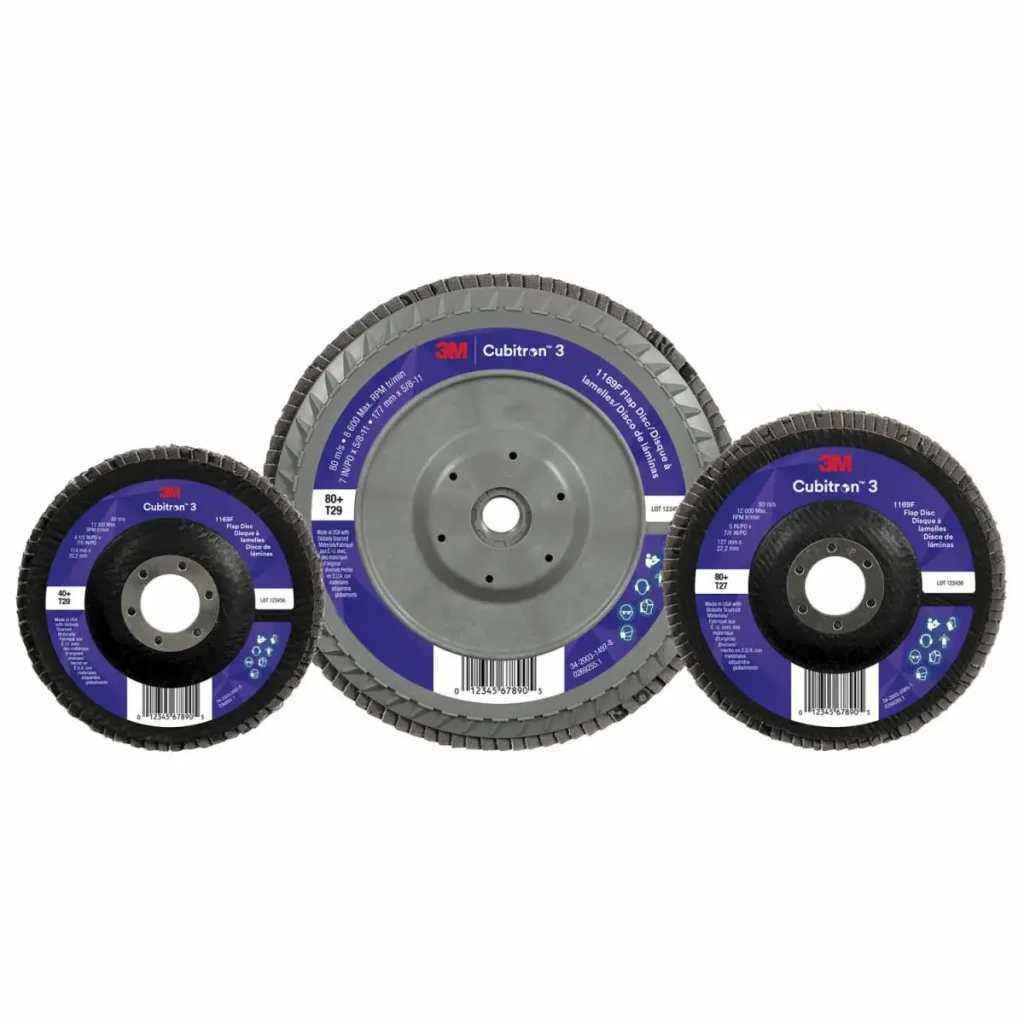 Disco flap 3M™ Cubitron™ 3 1169F