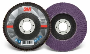 Disco de Lámina 3M 769F, 60+, T29, 4-1/2 in x 7/8 in (114.3 mm x 22.225 mm), 10 ud./caja