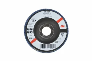 3M Disco Traslapado 566A, 4.5'' G60 Cónico T27, 10 Discos/Caja
