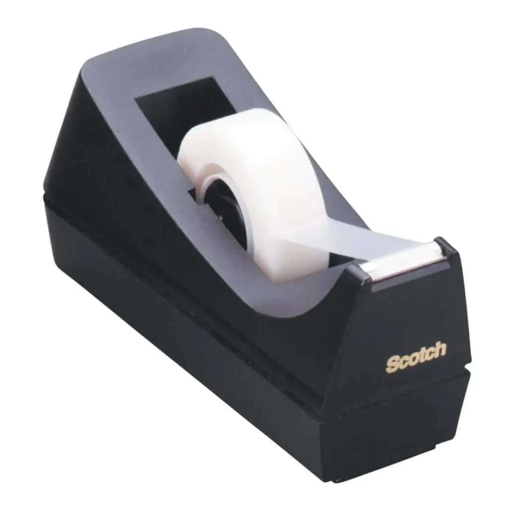 Dispensador de Cinta Scotch®, C-38, Color Negro, 1/Paquete