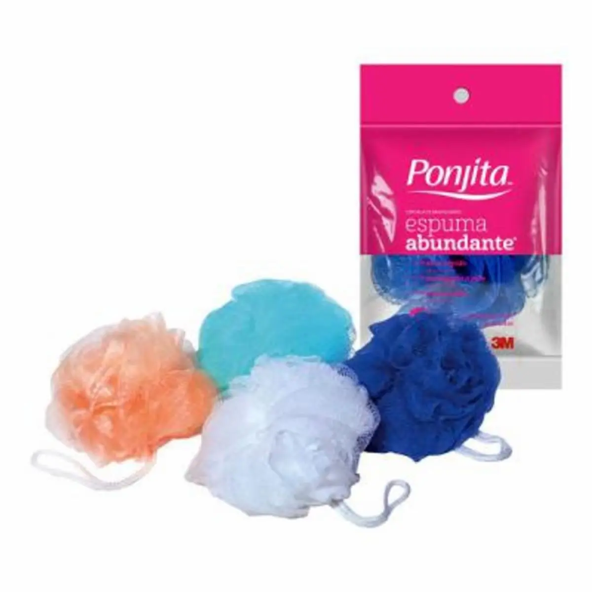 Esponja de Baño Espuma Abundante Ponjita, 1 Unidad