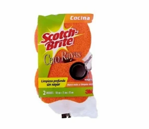 Esponja Cero Rayas Cocina x2 Scotch-Brite