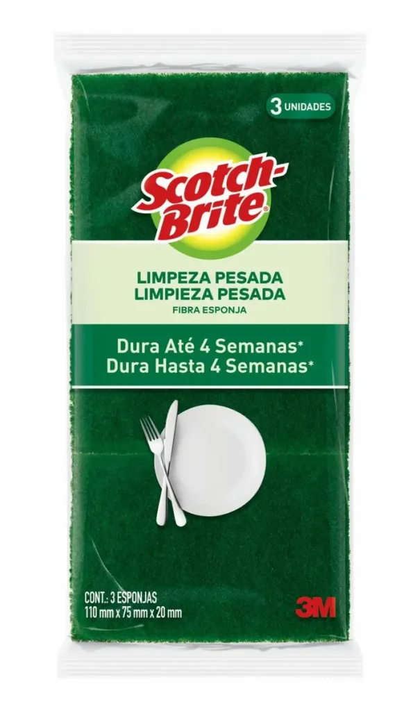 Esponja clásica Scotch-Brite® 3 piezas