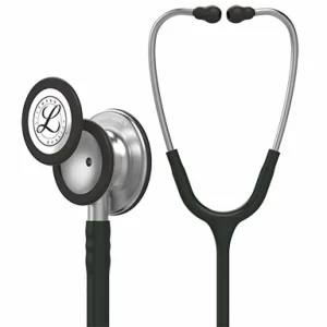 Estetoscopio 3M Littmann Classic III, color Negro, 69 cm, modelo 5620