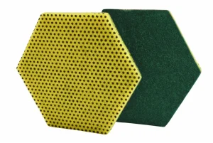 Fibra Hexagonal de Doble Uso 3M Scotch-Brite Profesional 96HEX, 12.7 cm x 14.6 cm, 15 Unidades/Caja