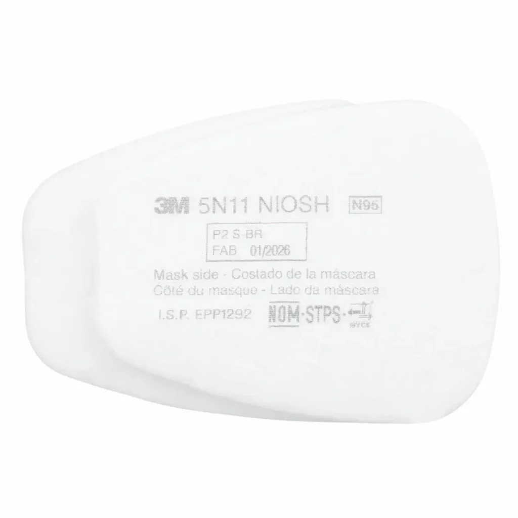 Filtro para Partículas 3M™ 5N11 , N95, Protección Respiratoria, 100 Unidades/Caja