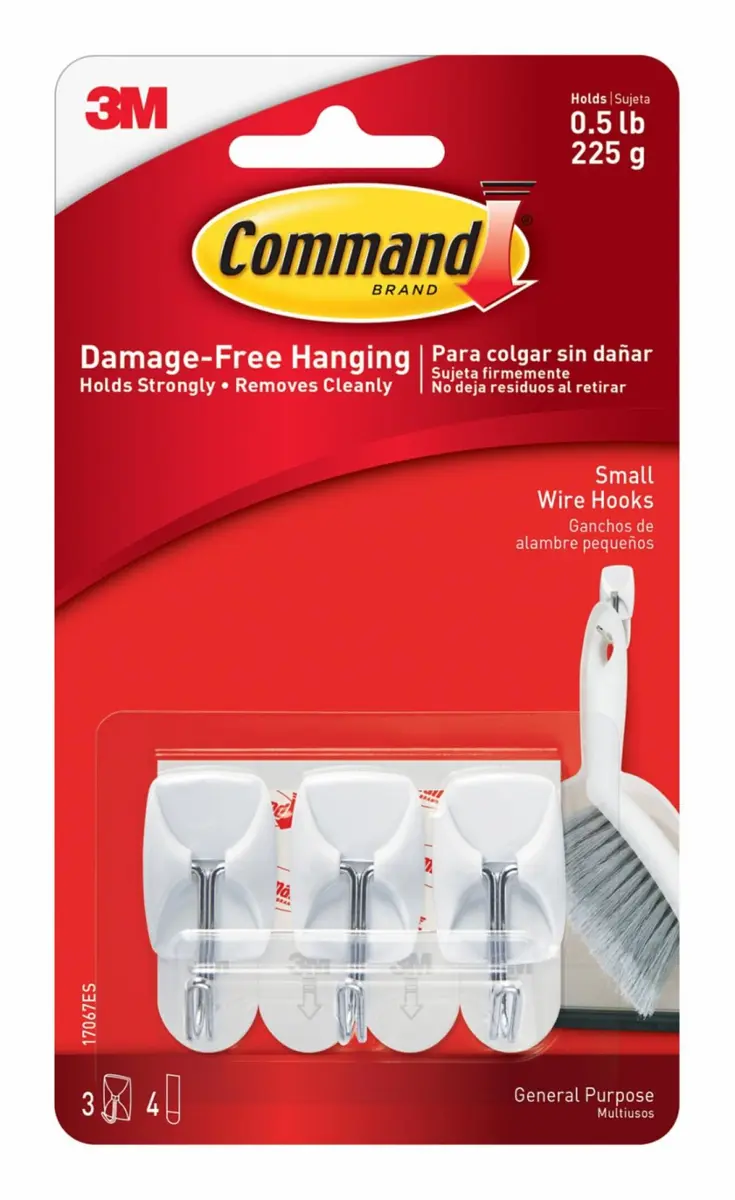 Ganchos Command de Alambre, Pequeños