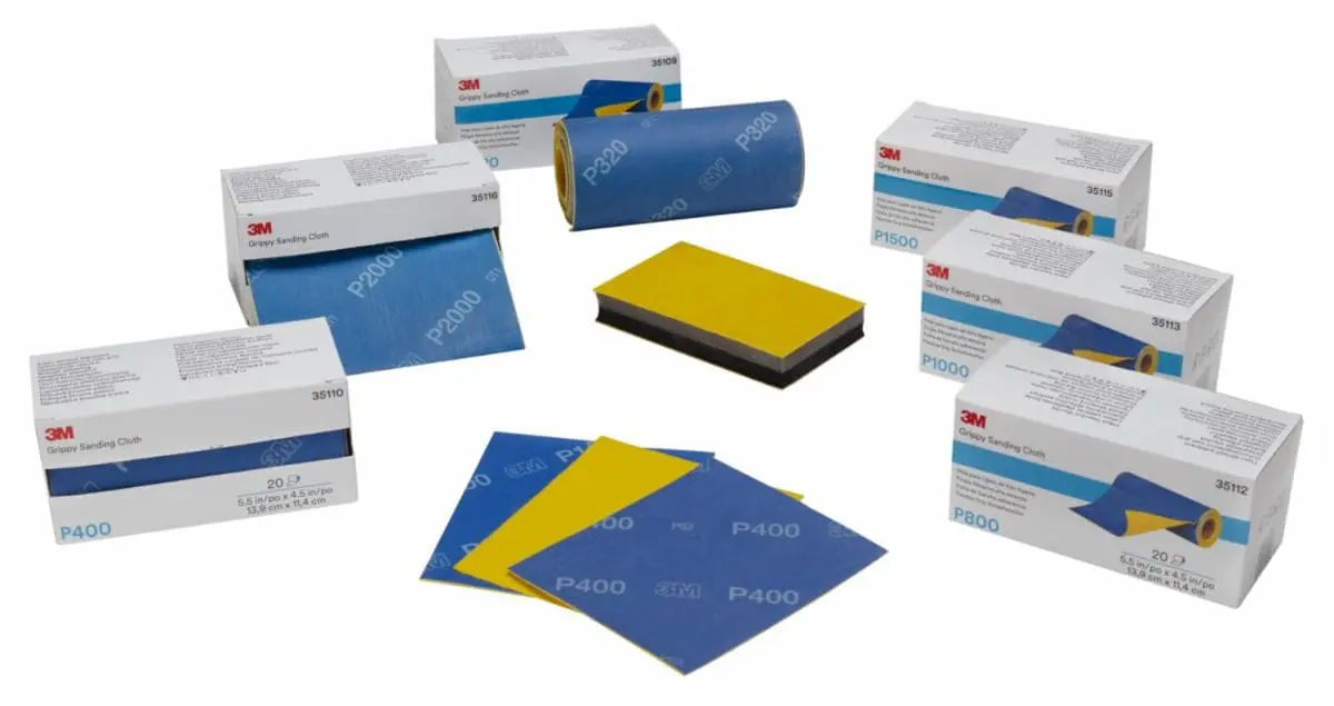 3M Grippy Sanding Cloth