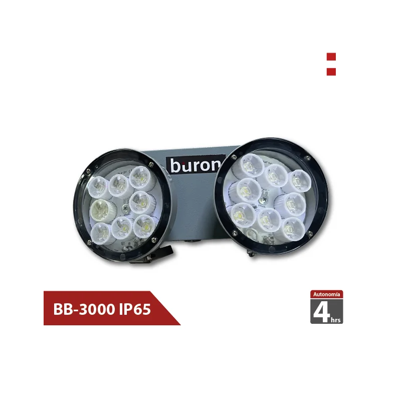 Iluminación de Emergencia BB3000 IP65