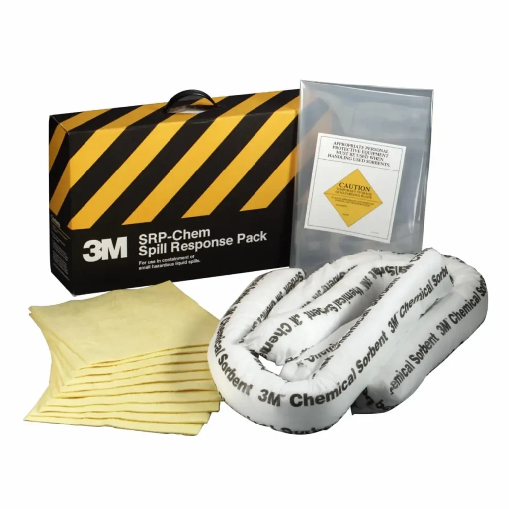 Kit Absorbente para Derrames Químicos 3M™ SRP-CHEM, 3 Kits por Caja
