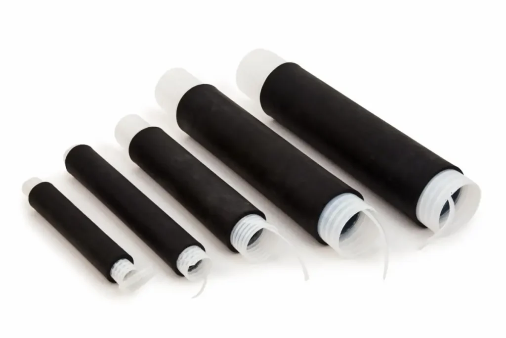 Kit de Mufa de Unión Contraíble en Frío 3M™ QS-25A-3 para Cable Tripolar de Media Tensión Clase 25/28 kV