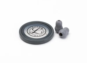 Kit de Piezas de Repuesto para Fonendoscopios 3M Littmann Master Cardiology 40018, Color Gris