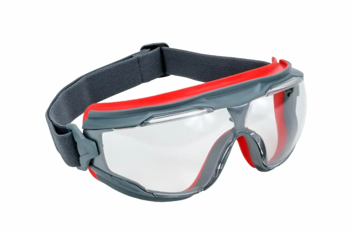 Lente 3M GoggleGear GG501SGAF, Claro, con Recubrimiento Antiempaño Scotchgard, 10 por Caja