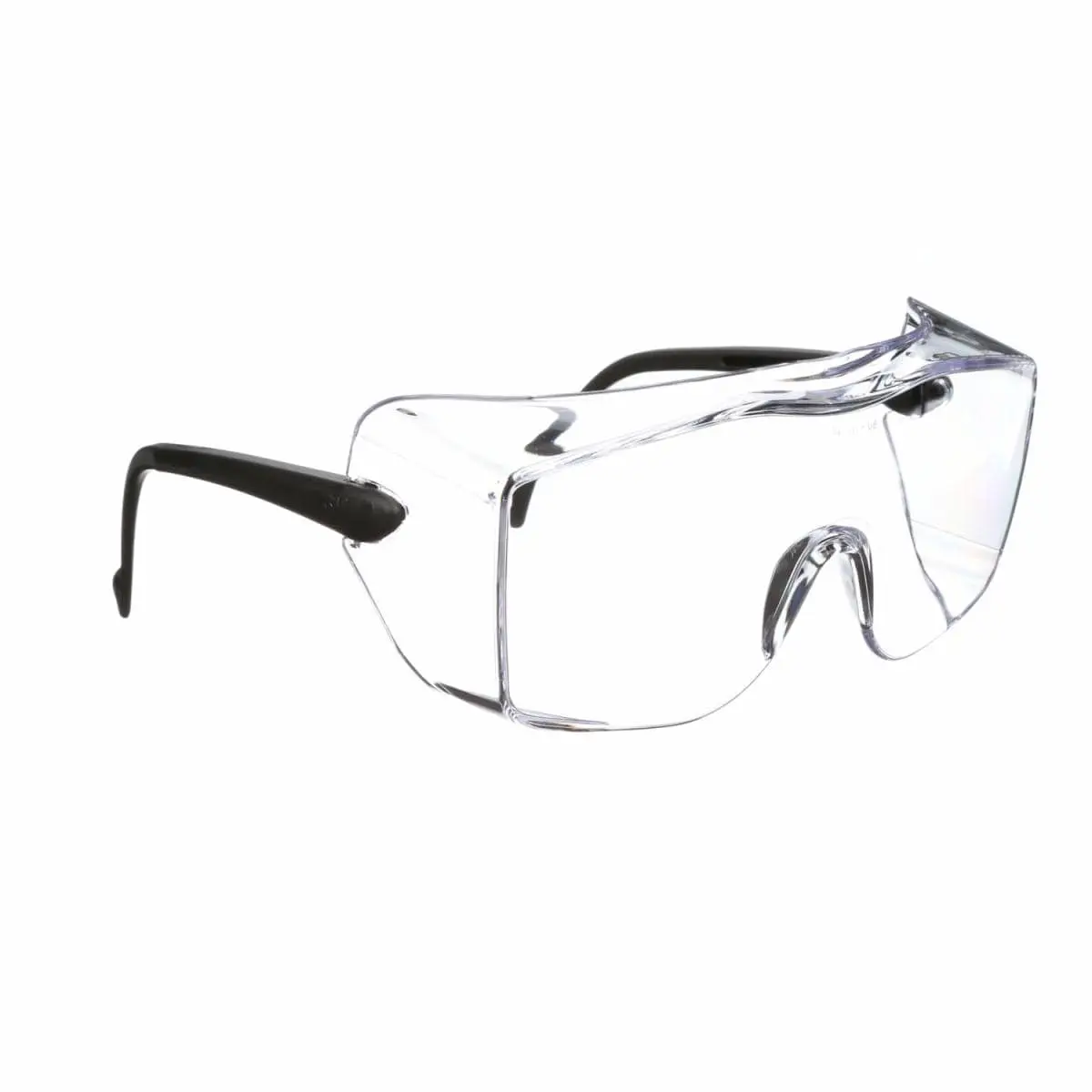Lentes de Seguridad 3M OX 2000, 12163-00000-20, Transparente Antiempaño, Patilla Negra de Agarre Seguro, 20/Caja