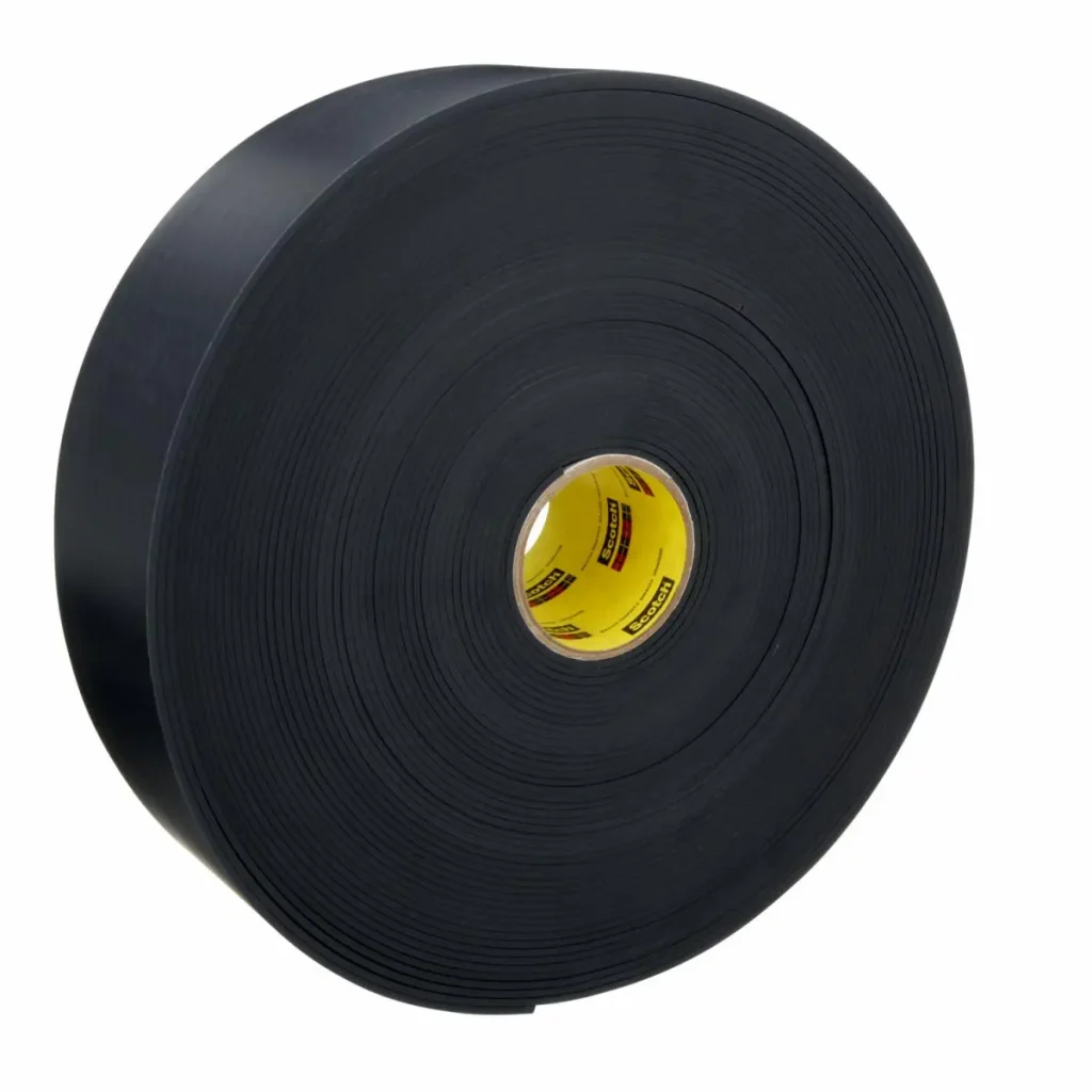 Material Resistente en Rollo 3M™ Bumpon™ SJ6208 Negro R25FL, 114,3 mm x 32,92 m