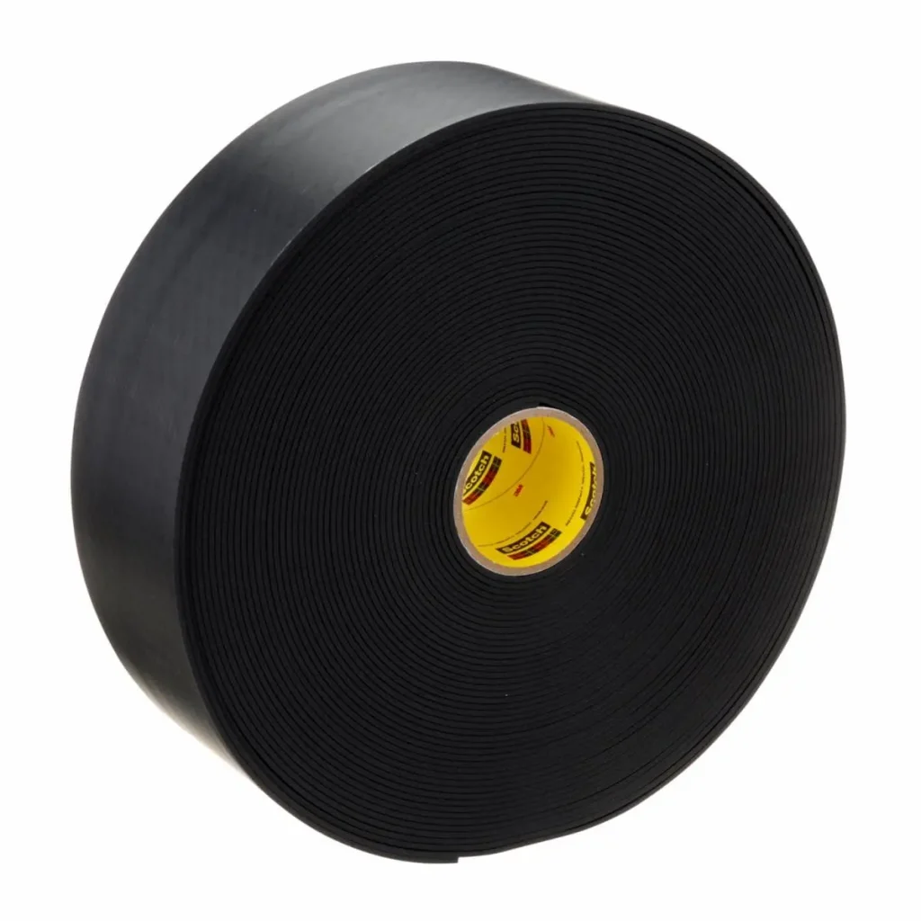 Material Resistente en Rollo 3M™ Bumpon™ SJ5908 Negro A20FL, 114,3 mm x 32,92 m, 1/caja