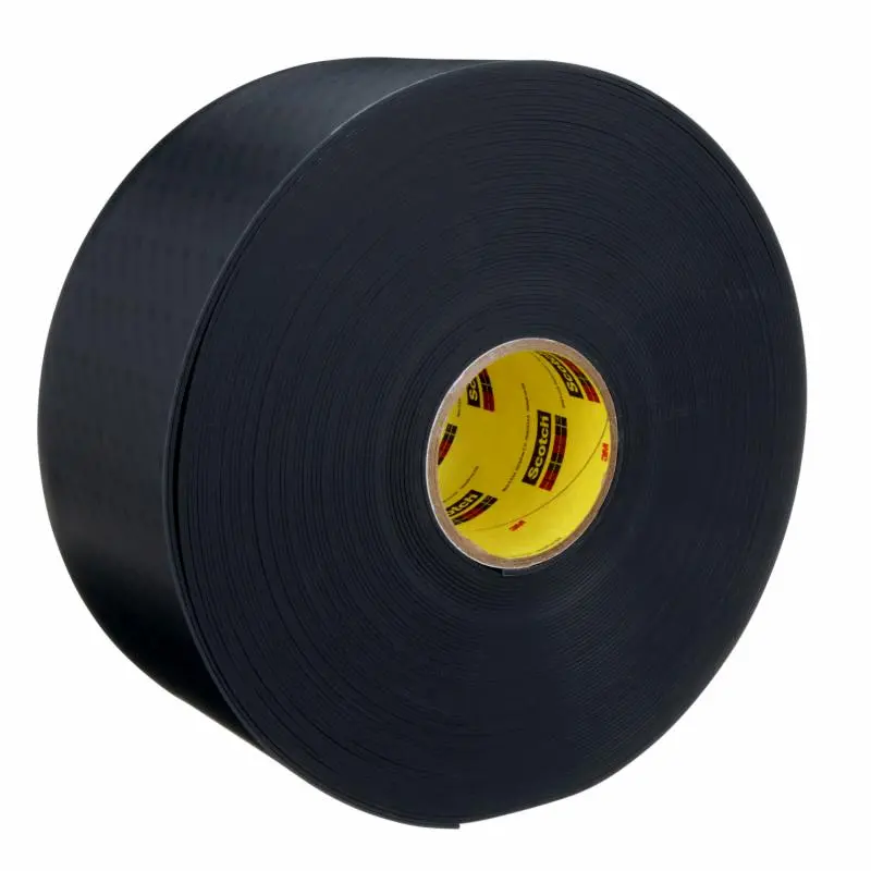 Material Resistente en Rollo 3M™ Bumpon™ SJ6016 Negro A20FL, 114,3 mm x 32,92 m, 1/caja
