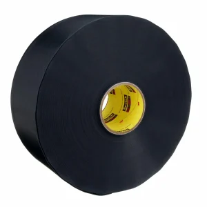 Material Resistente en Rollo 3M Bumpon SJ6032 Negro A20FL, 114,3 mm x 65,84 m, 1/caja