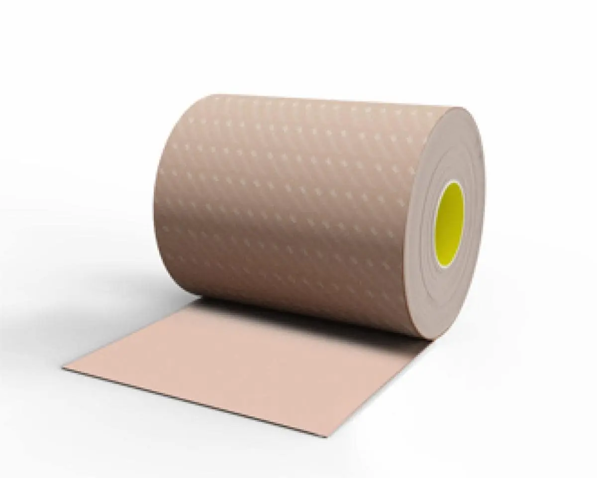 Material Resistente en Rollo 3M Bumpon SJ5208 Marrón Claro, 114,3 mm x 32,92 m, 1/caja