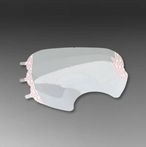3M Mica Protectora para Respirador Completo 6885, Transparente, 4 Unidades