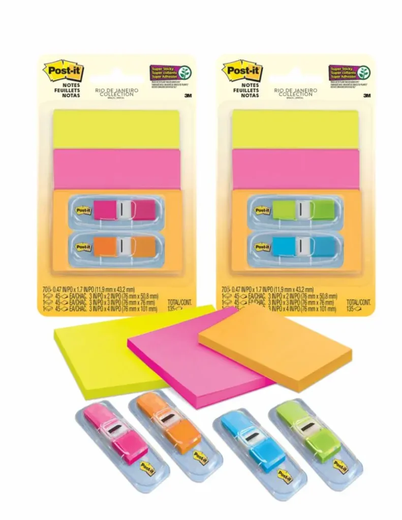 Notas Súper Adhesivas Post-it®, 45 Hojas/Bloc