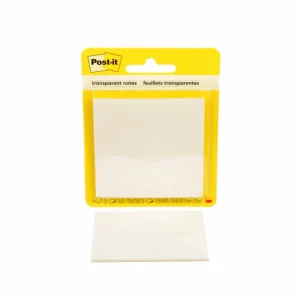 Notas Transparentes Post-it, 73 mm x 73 mm, 1 Bloc/Paquete, 36 Hojas/Paquete