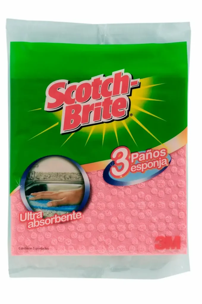 Nuevo Paño Esponja Scotch-Brite® x3