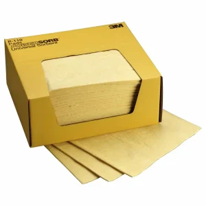 Paño Absorbente para Químicos 3M P-110, 50 Hojas/Paquete, 4 Paquetes/Caja