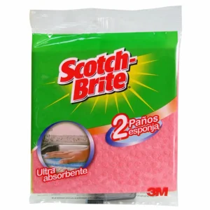 Paño Esponja Scotch-Brite, 2 unidades
