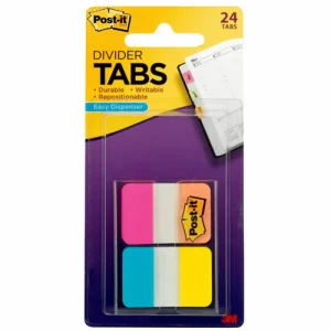 Pestañas divisorias Post-it 686-OPYAT-C, Tamaños Surtidos, 25.4 mm x 38.1 mm