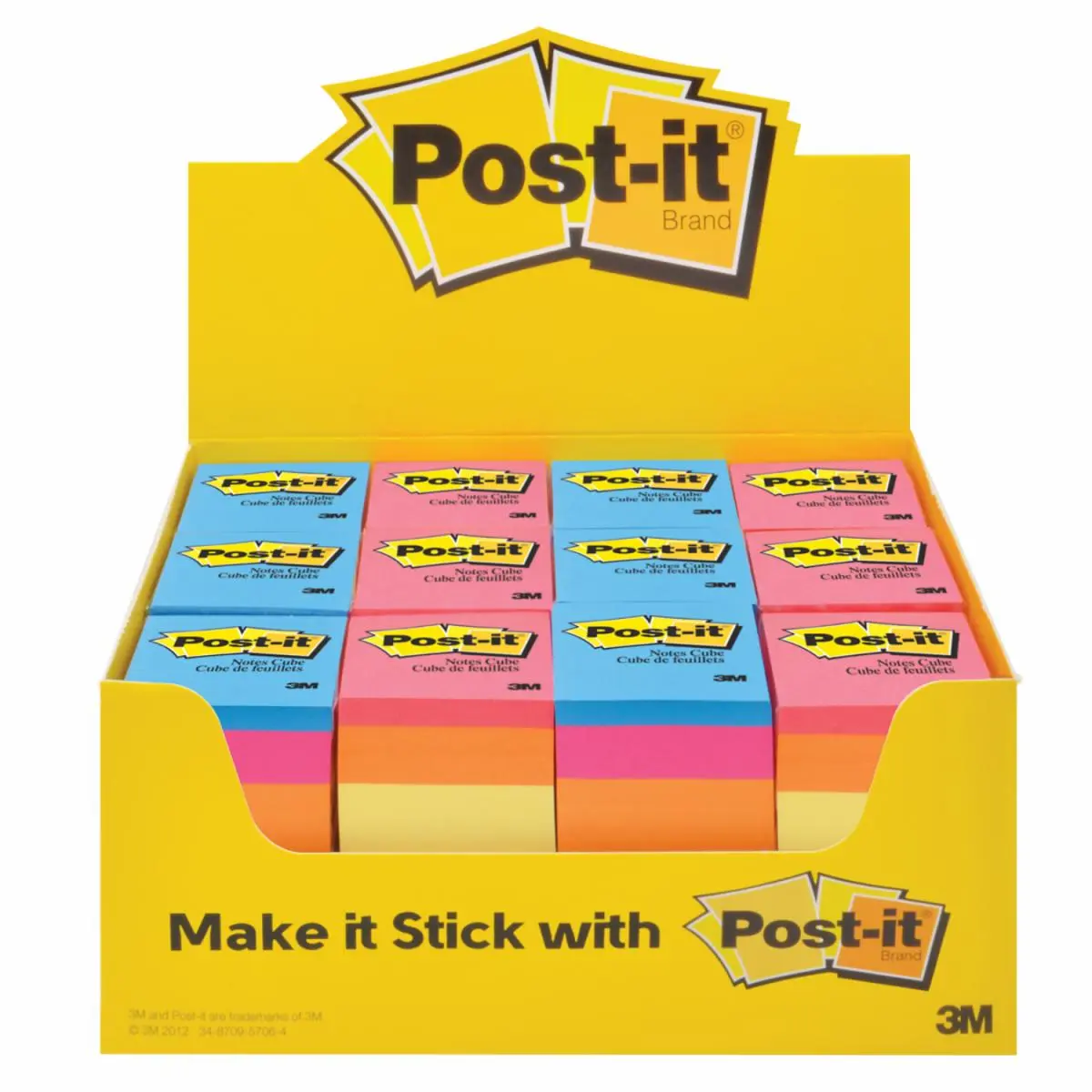 Post-it Cubo de Notas Adhesivas 2051-CD