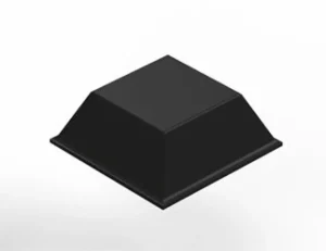 Productos Protectores 3M Bumpon SJ5023, Negro, 1000/Caja