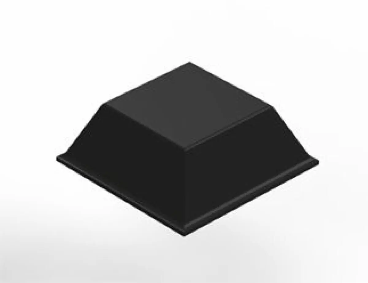Productos Protectores 3M Bumpon SJ5023, Negro, 1000/Caja