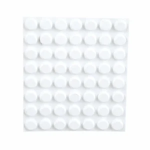 Productos Protectores 3M Bumpon SJ5412 Blanco, 3000/caja