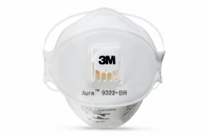 Respirador Desechable Aura 3M 9322+ BR PFF-2, S