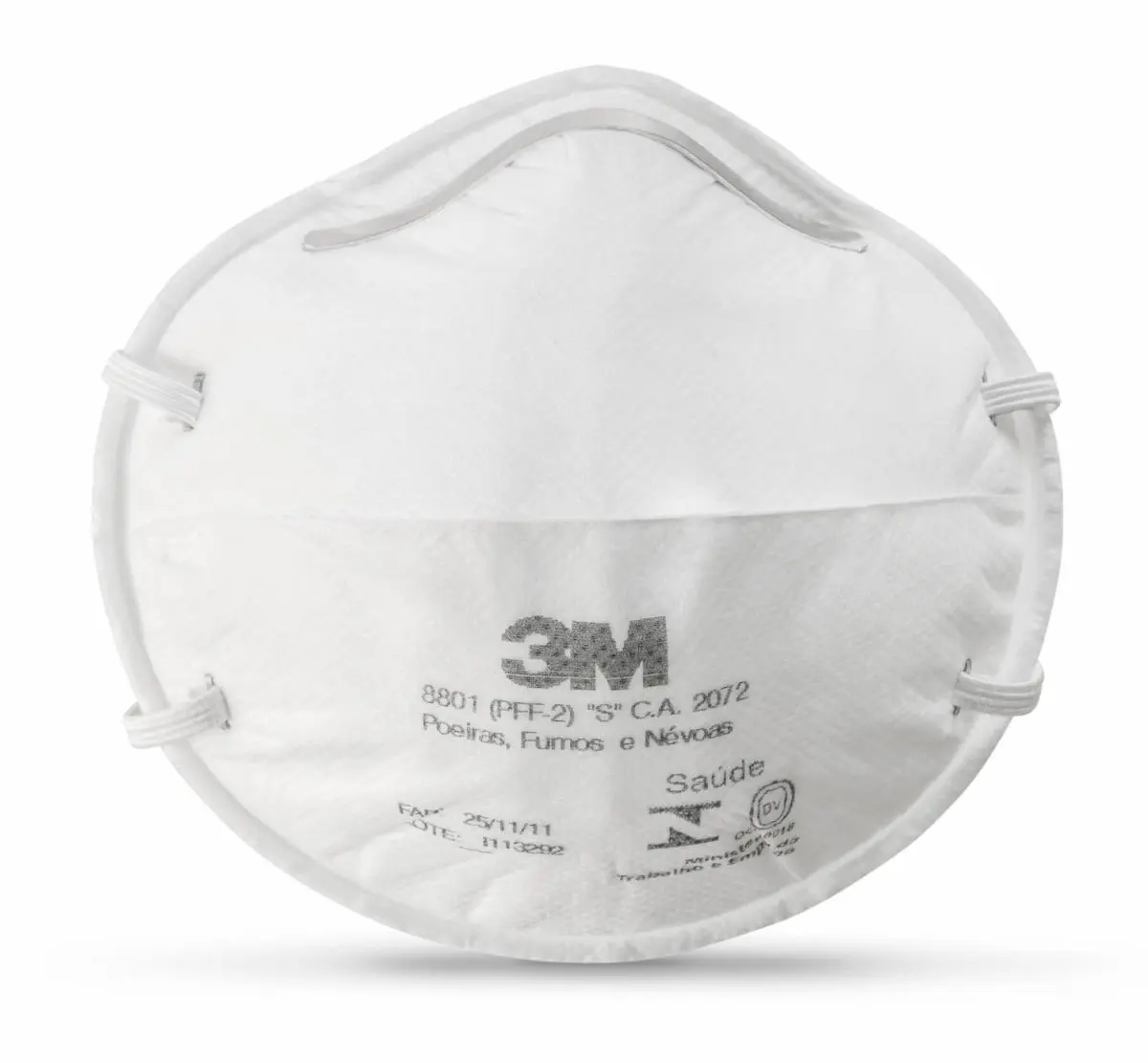 Respirador Desechable Tipo Copa 3M 8801