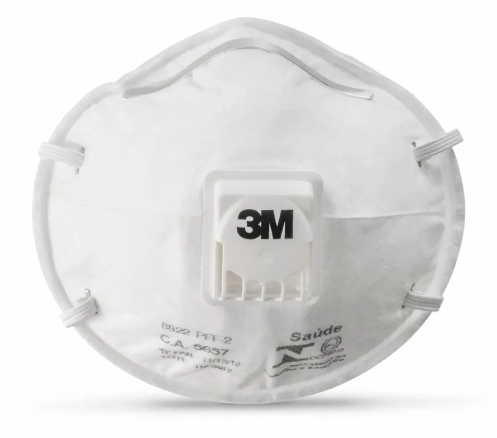Respirador Desechable Tipo Copa 3M™ 8822, Blanco