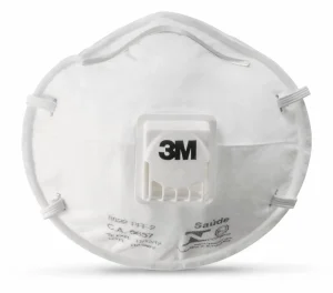 Respirador Desechable Tipo Copa 3M 8822, Blanco