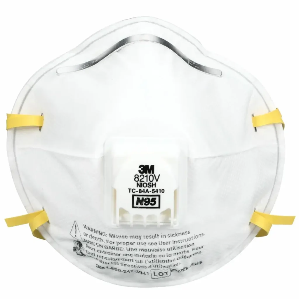 Respirador para Partículas 3M™ 8210V, N95, con Válvula, 80/Caja
