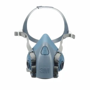 Respirador Reutilizable de Media Cara 3M 7502/37082 (AAD), Protección Respiratoria, Mediano 10/caja