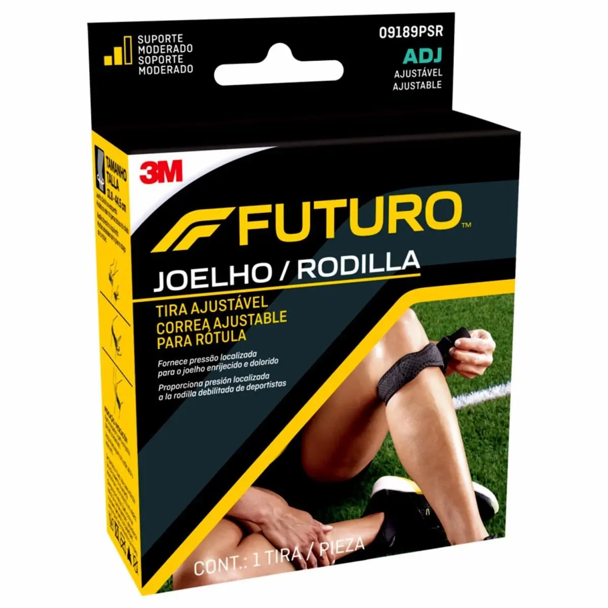Rodillera Deportiva FUTURO, Ajustable, 1 pieza