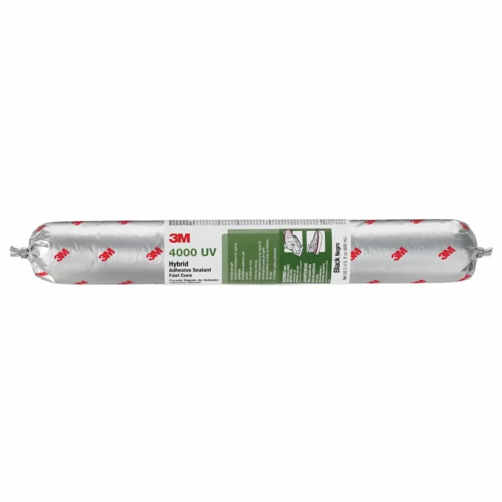 Sellador Adhesivo Marino 3M™ 4000 UV, Negro, Paquete de 600 mL, 12 por Caja
