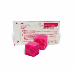 3M SoluPrep Esponja, 100.27,(2, 2% gluconato de clorhexidina, 70% Alcohol Isopropilico), Tintado, 2 unid