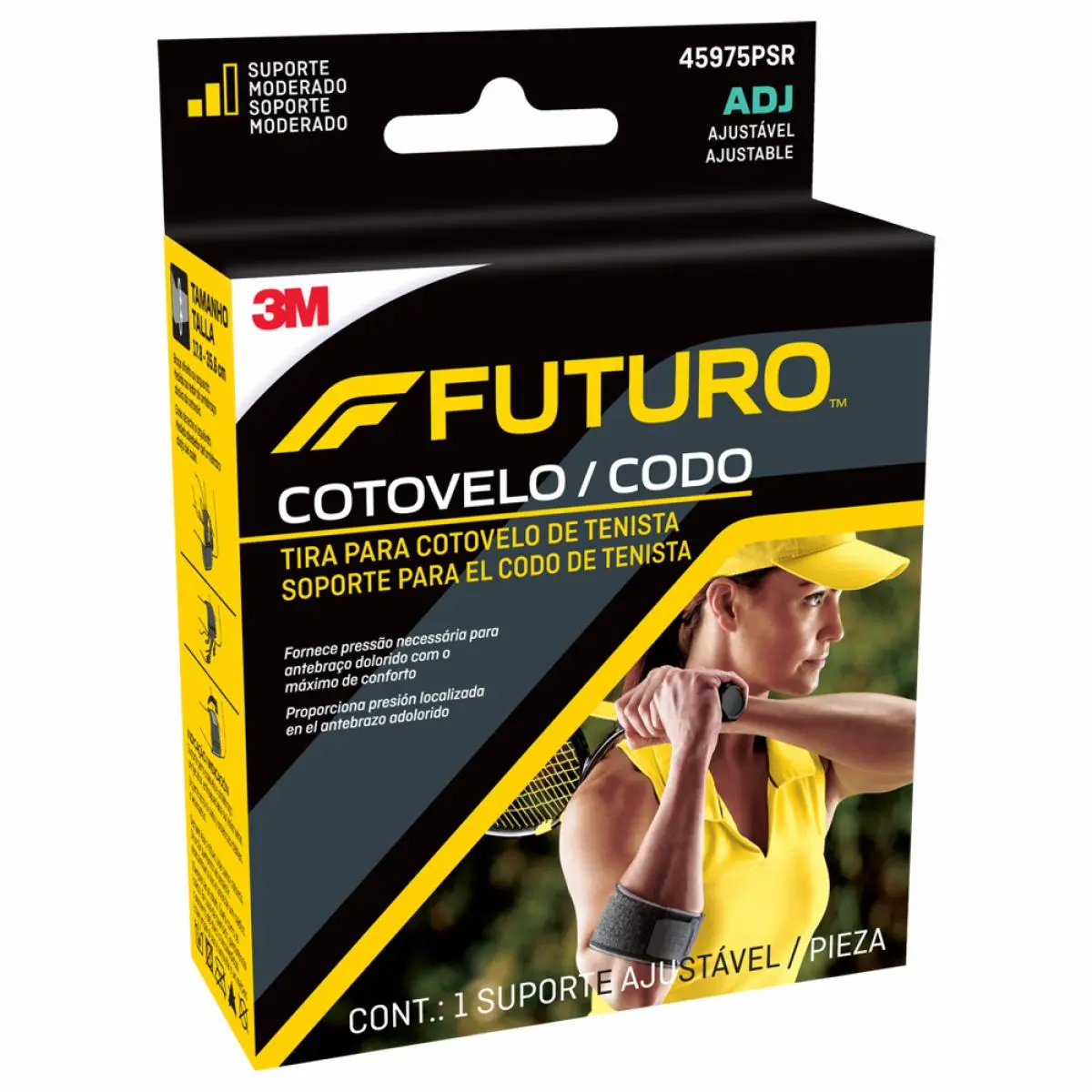 Soporte para el Codo de Tenista FUTURO, 45975PSR, Ajustable