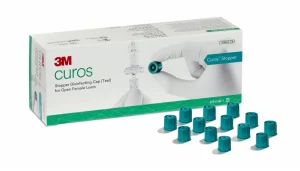 Tapa Protectora con Alcohol para Luer Hembra Abierta 3M Curos Stopper CSA1-270R, 270 Tapas/Caja