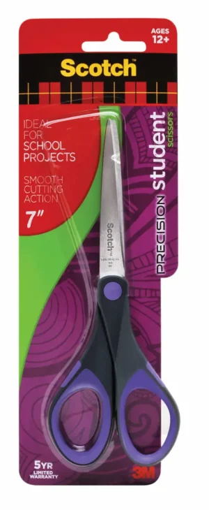 Tijeras de Precisión Scotch, 1447S-MIX, para Estudiantes, 17 cm