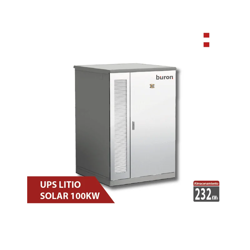 UPS Litio Solar 100 kW / 232 kWh